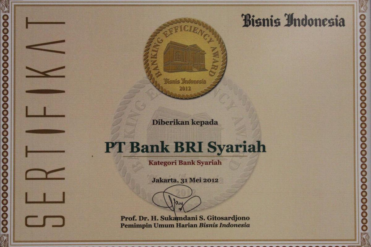 Efficiency Award